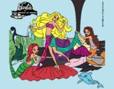 Barbie con sirenas