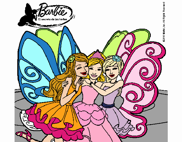 Barbie y sus amigas en hadas