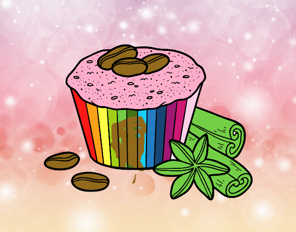 Cupcake de café