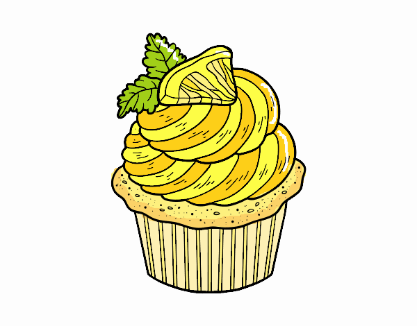 Cupcake de limón