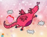 Dragón con corazón