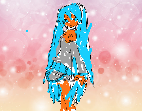 Hatsune Miku vocaloid