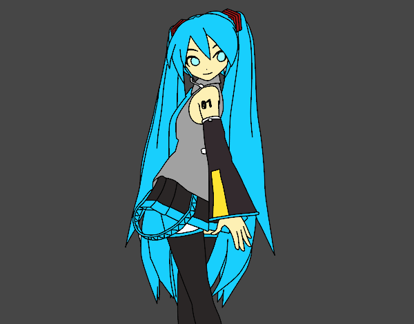 Hatsune Miku vocaloid