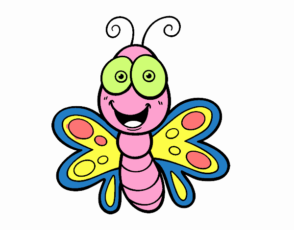 Mariposa sonriente