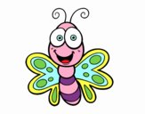 Mariposa sonriente