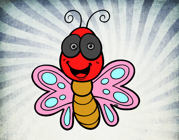 Mariposa sonriente