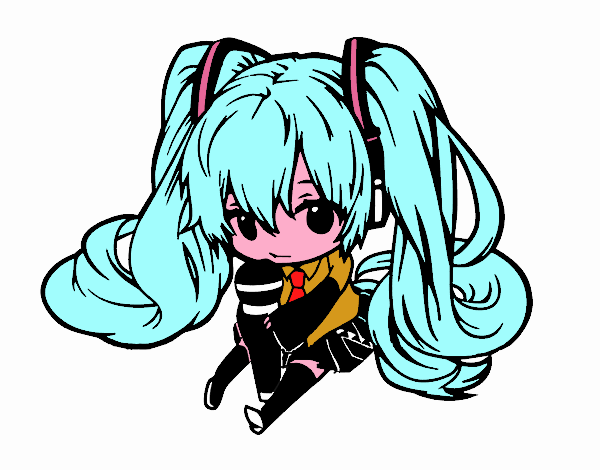 Miku Chibi vocaloid