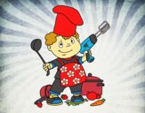 Niño cocinero