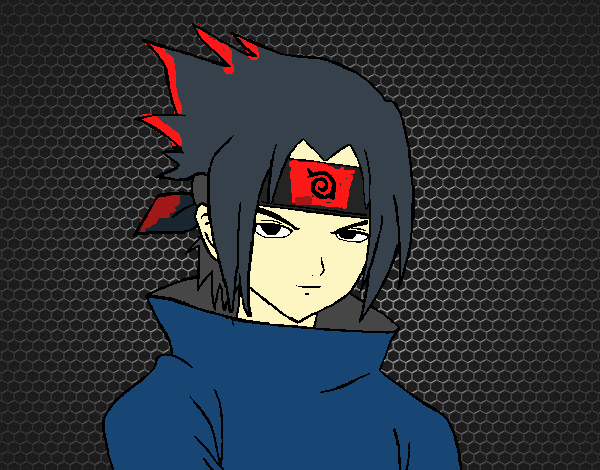 Sasuke enfadado