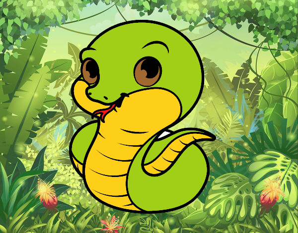 Serpiente bebé