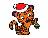 Tigre navideño