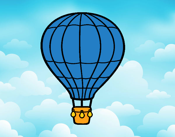 Un globo aerostático