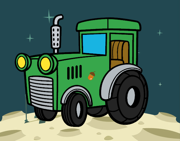 Un tractor