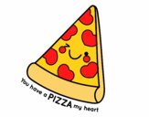 You have a pizza my heart