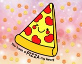 You have a pizza my heart