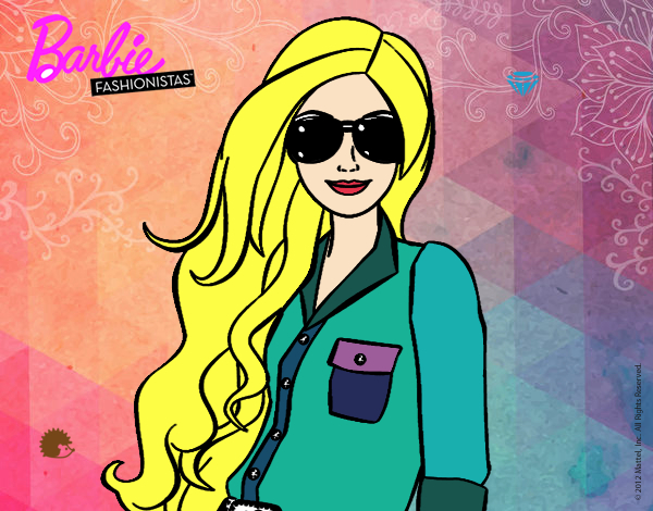 Barbie con gafas de sol