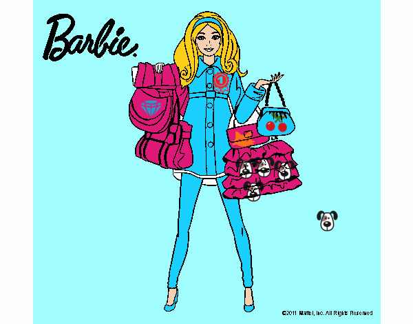 Barbie de compras