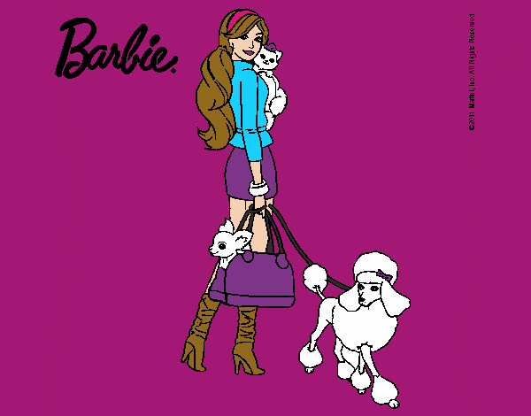 Barbie elegante