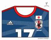 Camiseta del mundial de fútbol 2014 de Japón