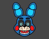 Cara de Toy Bonnie de Five Nights at Freddy's