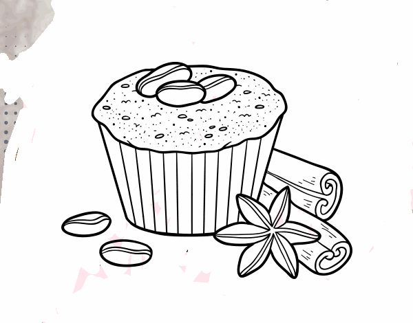 Cupcake de café