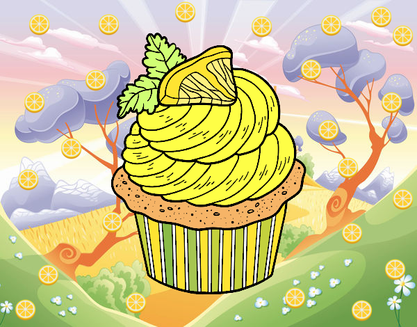 Cupcake de limón