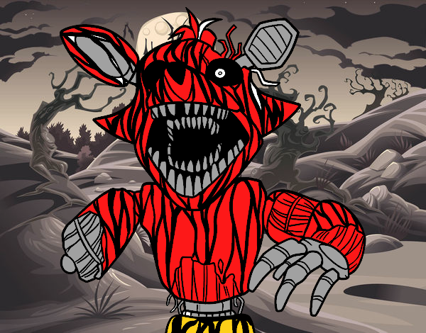 Foxy terrorífico de Five Nights at Freddy's