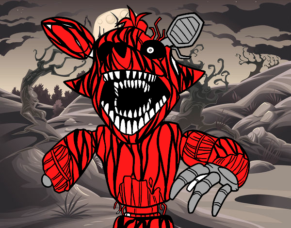 Foxy terrorífico de Five Nights at Freddy's