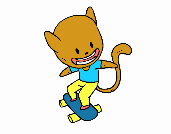 Gato skater