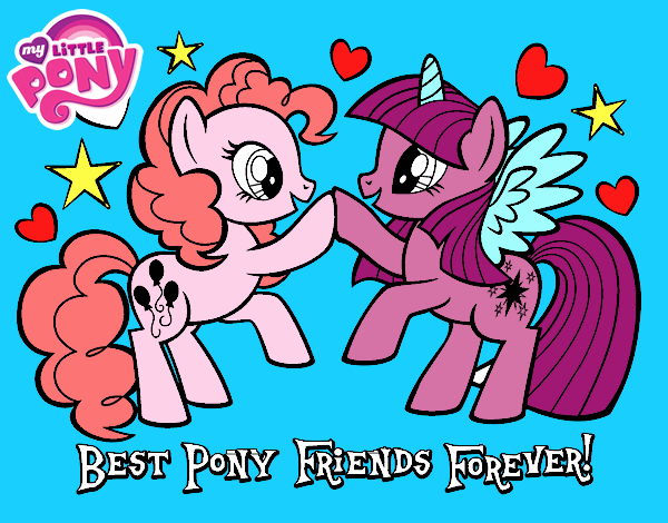 Mejores Pony Amigas para siempre