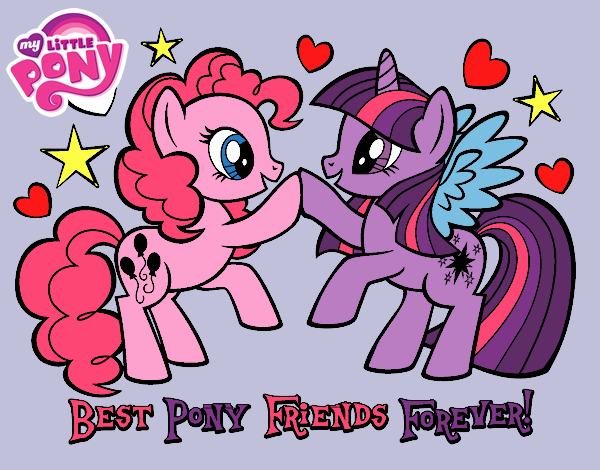 Mejores Pony Amigas para siempre