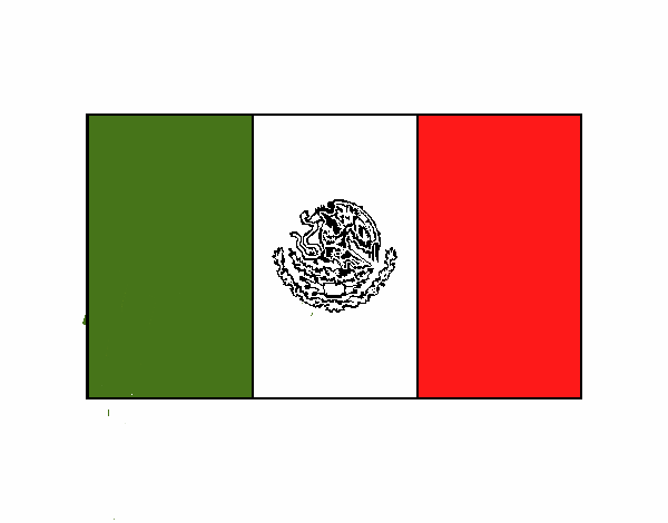 La bandera mexicana