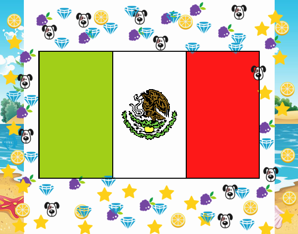 Dibujo de México 1 pintado por en  el día 24-02-21 a las  23:39:40. Imprime, pinta o colorea tus propios dibujos!