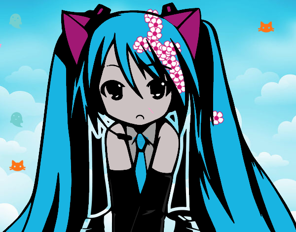 Miku triste