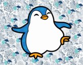 Pingüino bailando