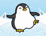 Pingüino bailando