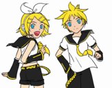 Rin y Len Kagamine Vocaloid