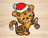 Tigre navideño