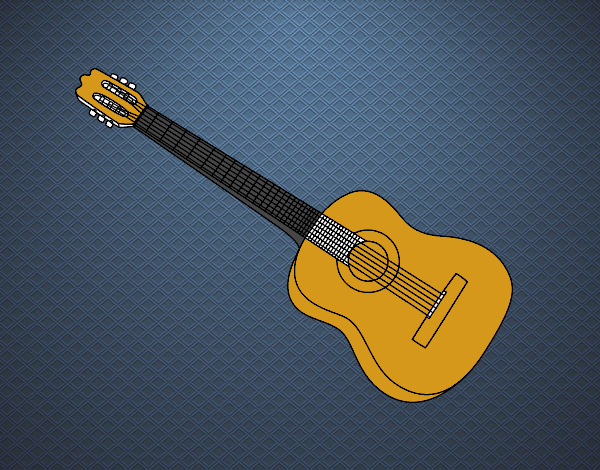 Una guitarra española