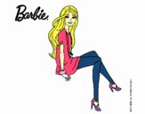 Barbie sentada