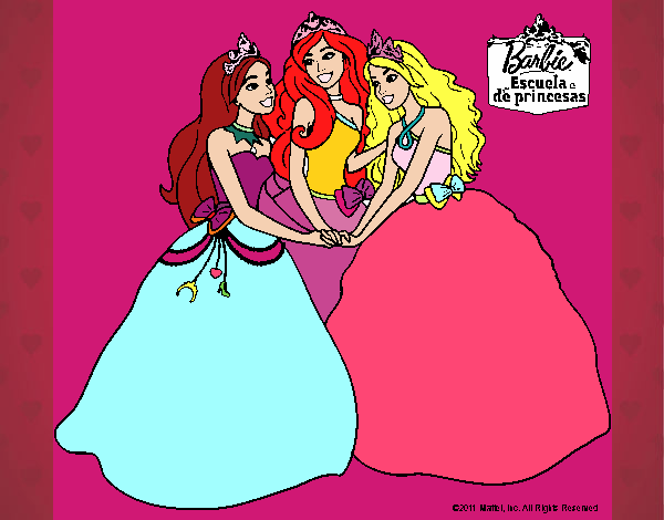 Barbie y sus amigas princesas