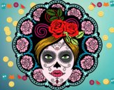 Calavera mejicana femenina