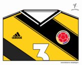 Camiseta del mundial de fútbol 2014 de Colombia