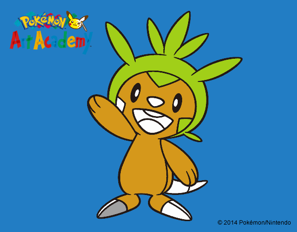 Chespin saludando