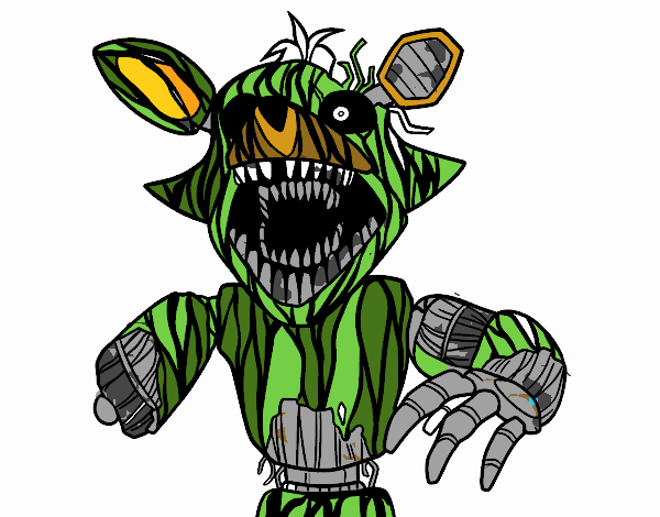 Foxy terrorífico de Five Nights at Freddy's