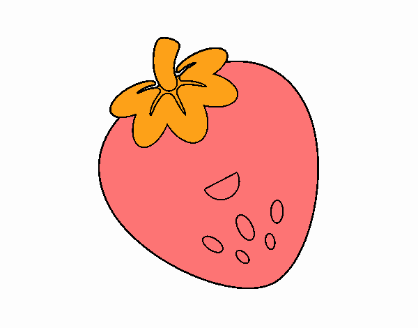 Fresa feliz