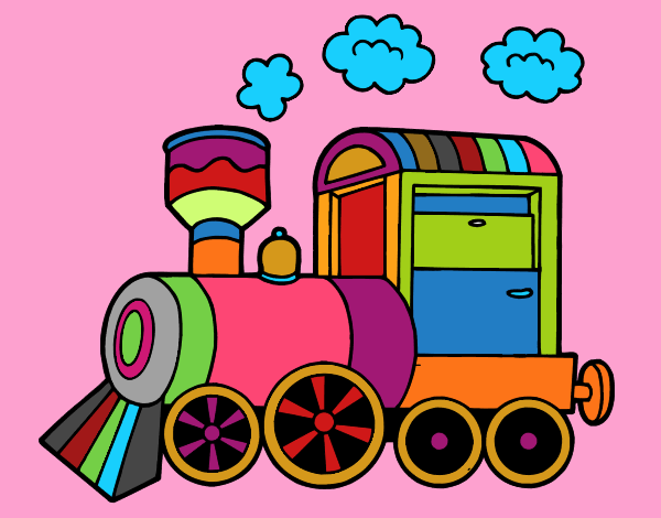 Extraordinario Comida Ajuste Dibujo de Locomotora de vapor pintado por en Dibujos.net el día 02-03-21 a  las 01:51:45. Imprime, pinta o colorea tus propios dibujos!