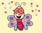 Mariposa sonriente