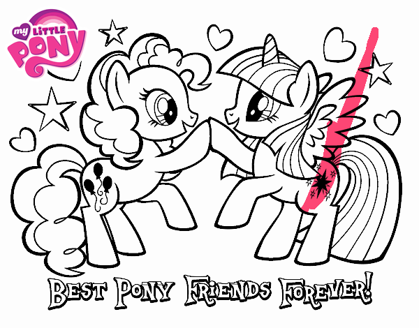 Mejores Pony Amigas para siempre