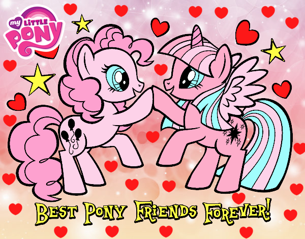 Mejores Pony Amigas para siempre